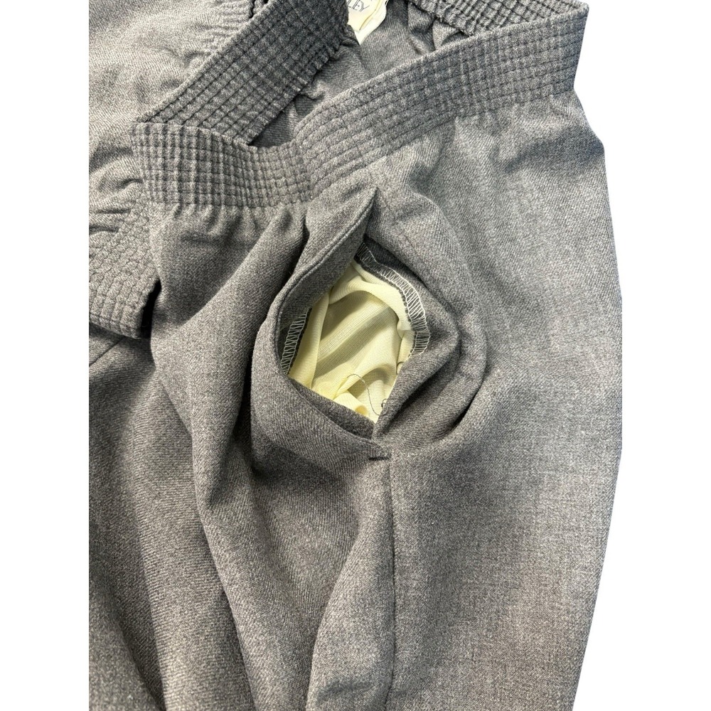 Allison Daley Pants Womens 24W Gray Elastic Waist Pull On Career Plus Size - Picture 4 of 9